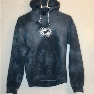 OBEY ! Propaganda N89 blue hoodie size S